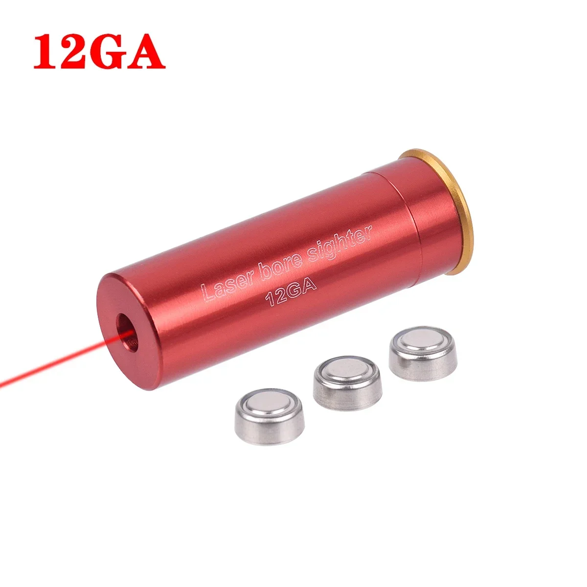 Boresighter láser táctico para calibres .223 y 7,62x39