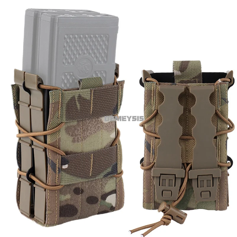 Portacargadores tácticos MOLLE individual y doble para M4/M16 - imagen 3
