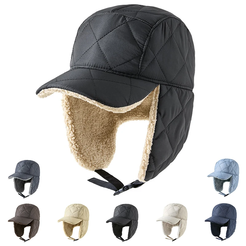 Baseabll Gorro bombardero impermeable con orejeras y forro polar - imagen 2