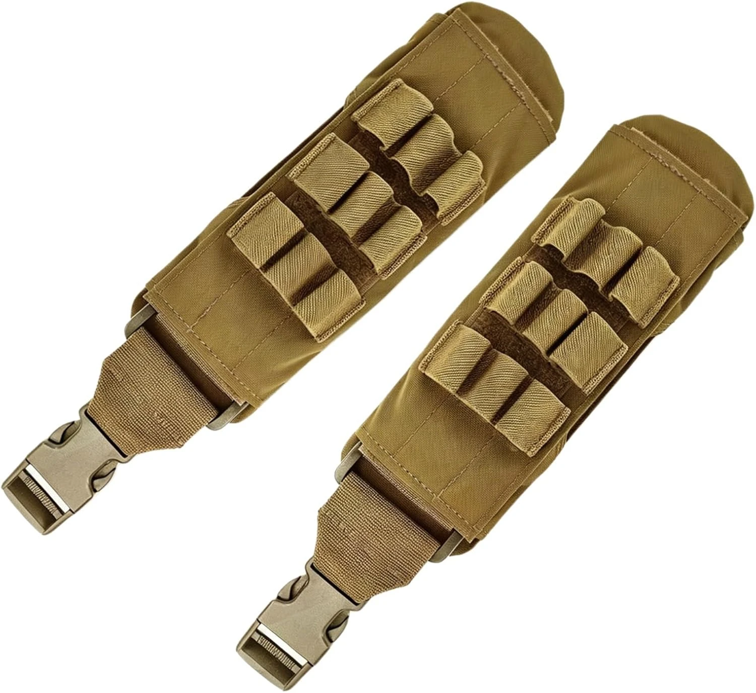 Protectores tácticos para hombros y bíceps con soporte desmontable