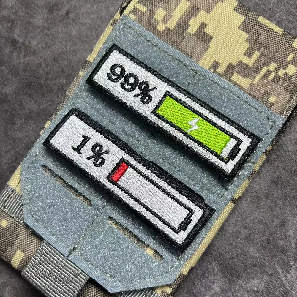Parche táctico bordado con gancho y bucle para ropa mochila y calzado - imagen 5