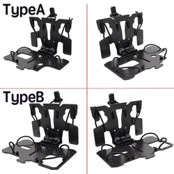 Soporte táctico MOLLE plegable fibra de carbono para móvil
