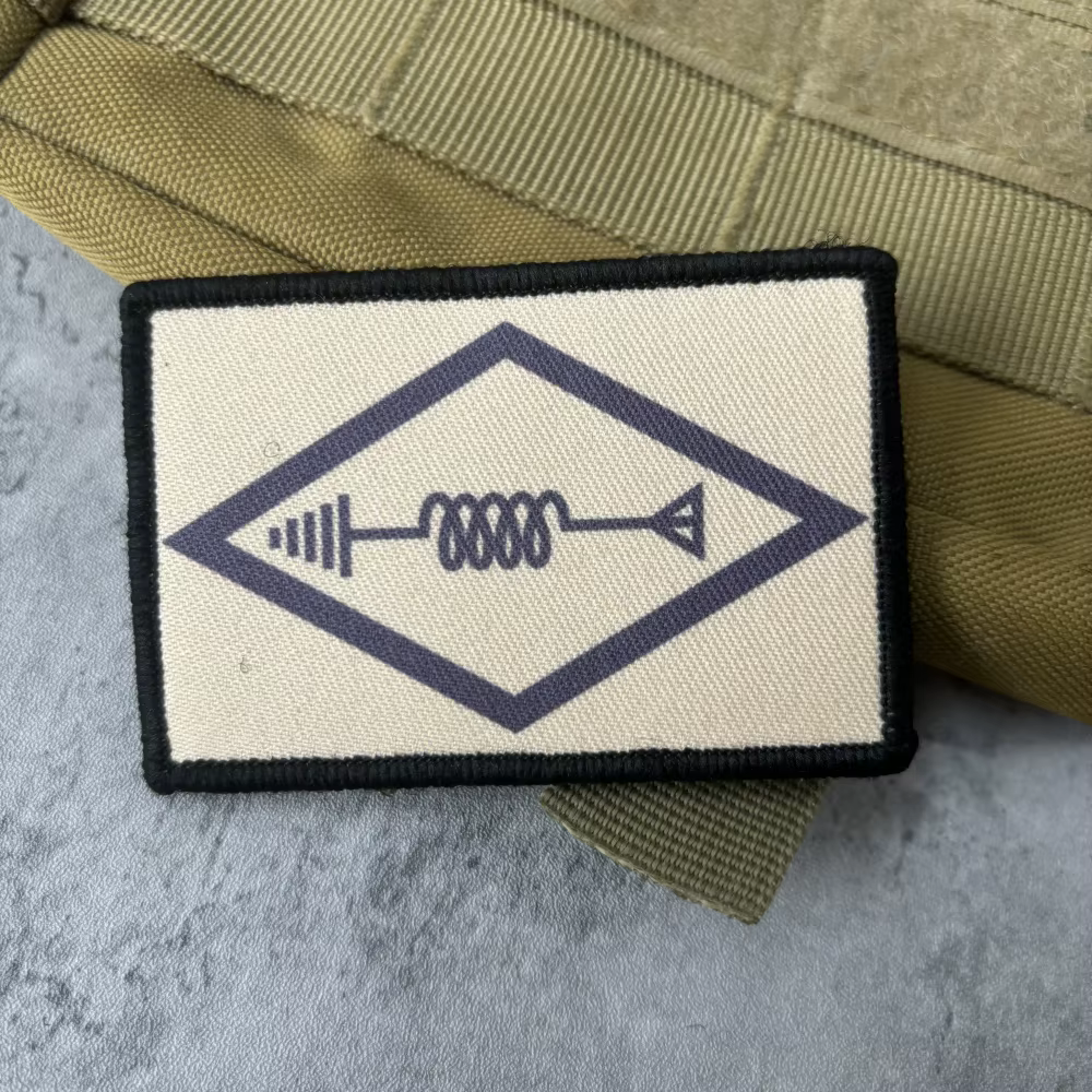 Parche moral táctico operador radio aficionado – Velcro MOLLE - imagen 2