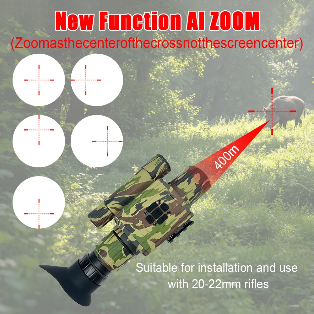 Visión nocturna camuflaje desierto con bolsa antipolvo portátil - imagen 5
