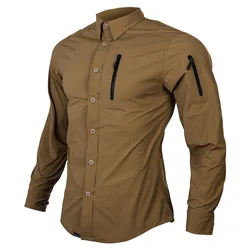 Emersongear Camiseta táctica manga larga Triple Tecnología azul