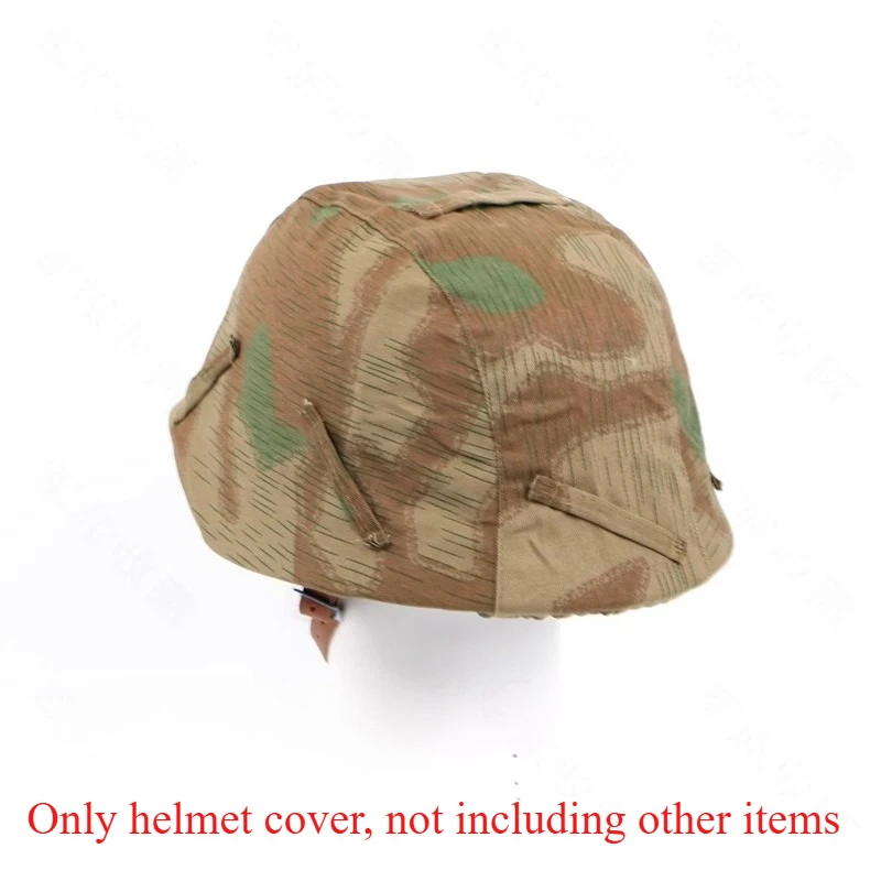 Cubierta casco táctico camuflaje M35 alemán WWII fragmentado militar - imagen 3
