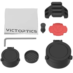 Victoptics Mira LPVO con retícula iluminada fibra óptica Picatinny