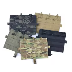 JPC AVS 2.0 Chaleco táctico MOLLE con triple bolsa panel resistente