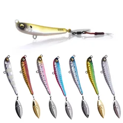 Señuelo giratorio VIB metal para jigging invierno