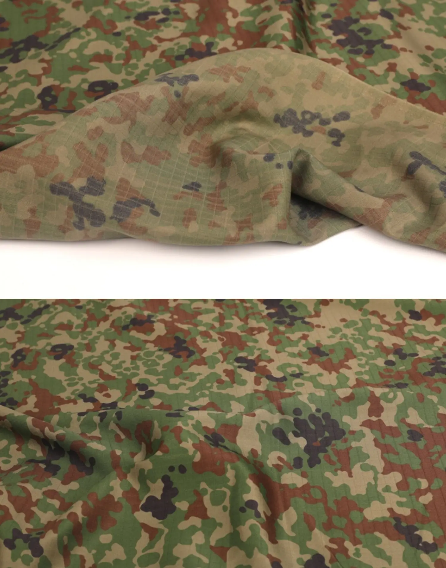 Detalle del patrón camuflaje