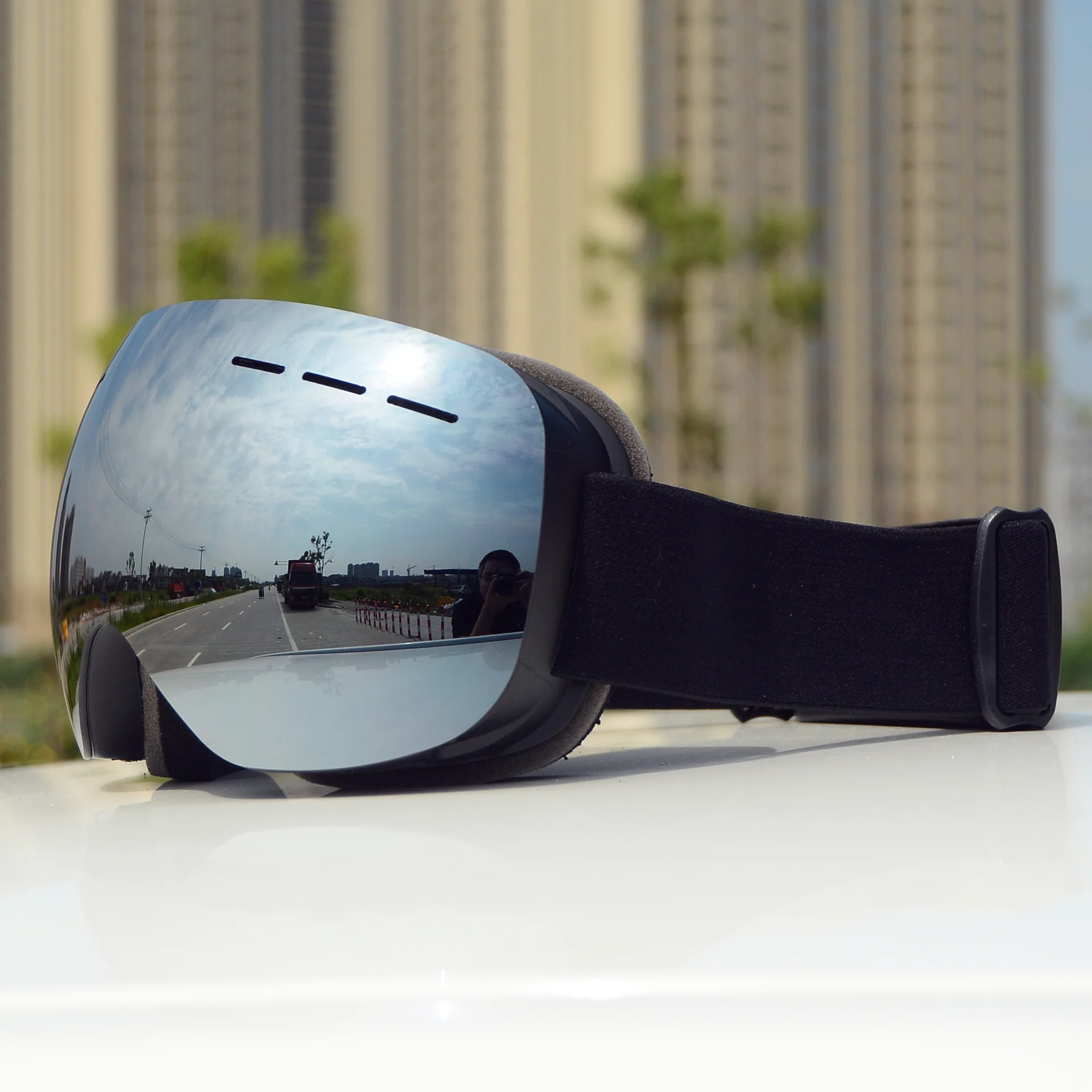 JSJM Gafas snowboard antivaho protección UV400 – Doble lente profesional - imagen 2