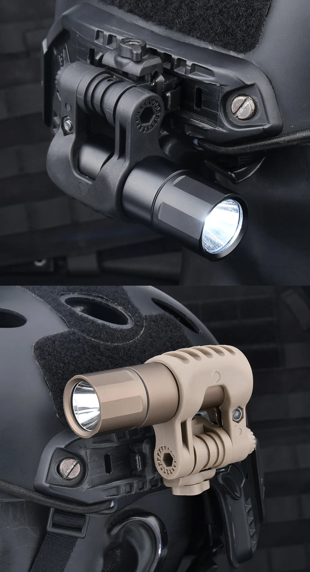 Acabado en color DE (desert)