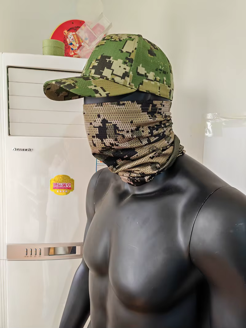 Buffanda de poliéster incluida con la gorra