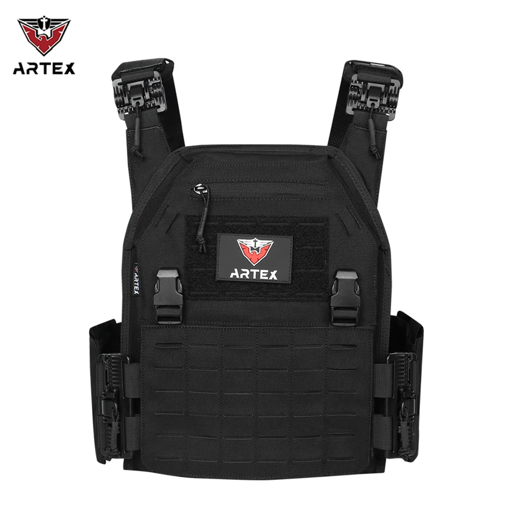 Chaleco táctico ARTEX portaplacas PALS liberación rápida correas - imagen 2