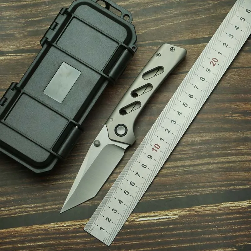 LEMIFSHE Cuchillo EDC de bolsillo camping rodamiento cerámico - imagen 5