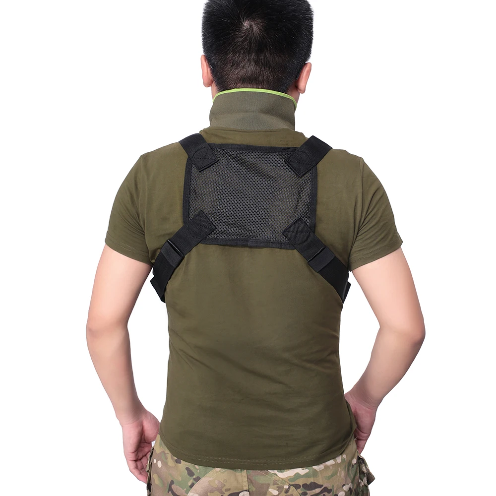 Bolsa de pecho MOLLE EDC táctica frontal para chaleco - imagen 5
