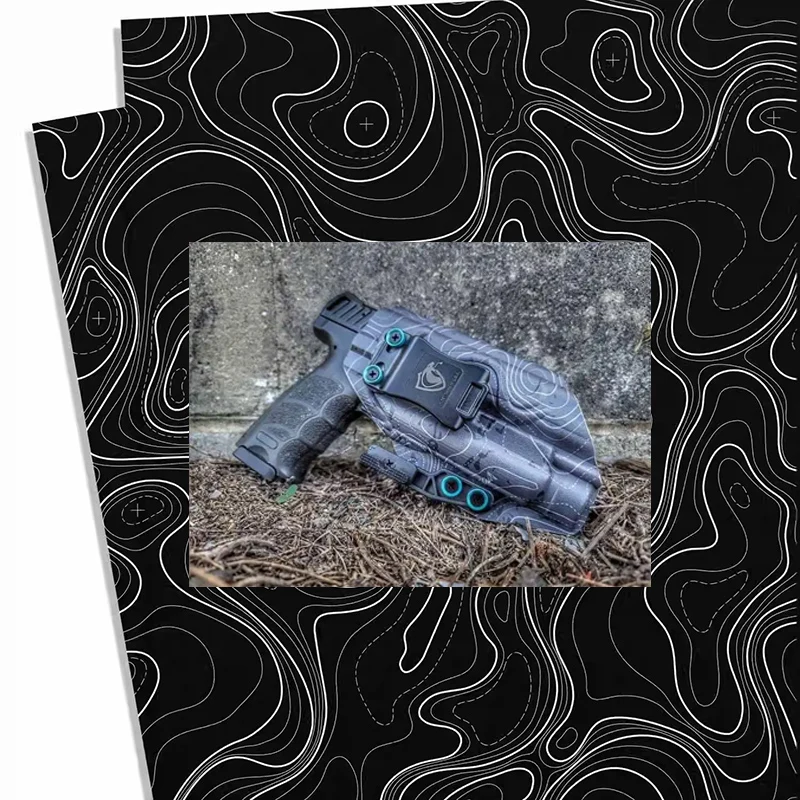 Placa termoplástica KYDEX Terrain camuflaje para fundas y vainas