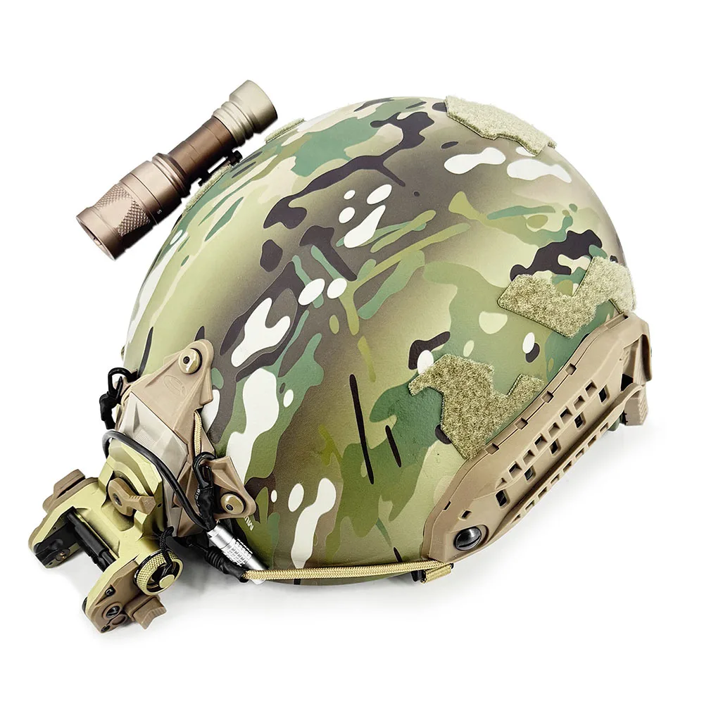 Casco FTHS táctico réplica autoadhesivo gancho, bucle y velcro - imagen 2