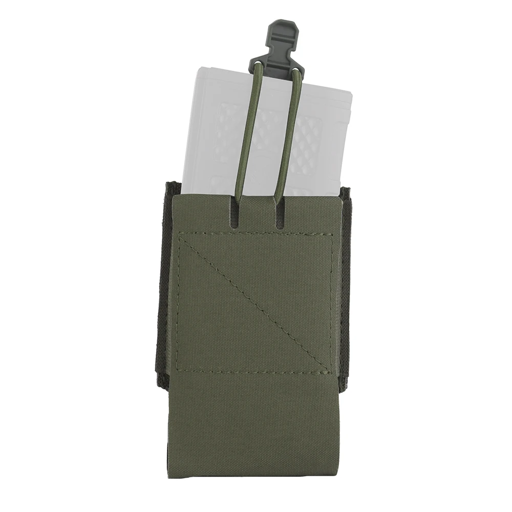 Funda táctica elástica para cargador, con linterna y cinturón - imagen 5