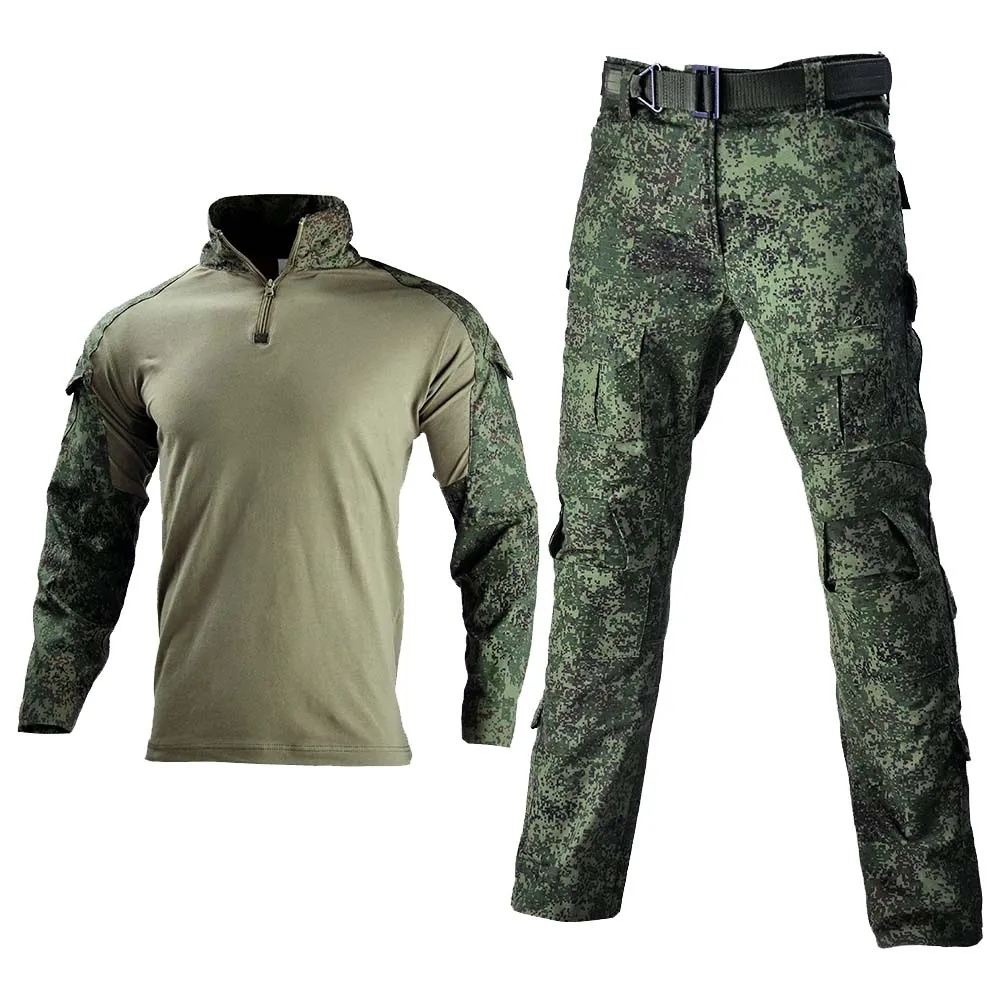 Uniforme táctico de combate camuflaje ruso para paintball y airsoft