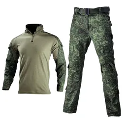 Uniforme táctico de combate camuflaje ruso para paintball y airsoft