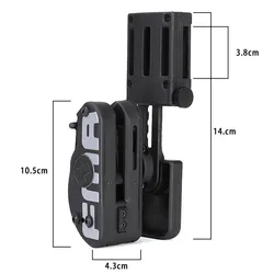 FMA funda táctica universal pistola mano derecha, compatible IPSC