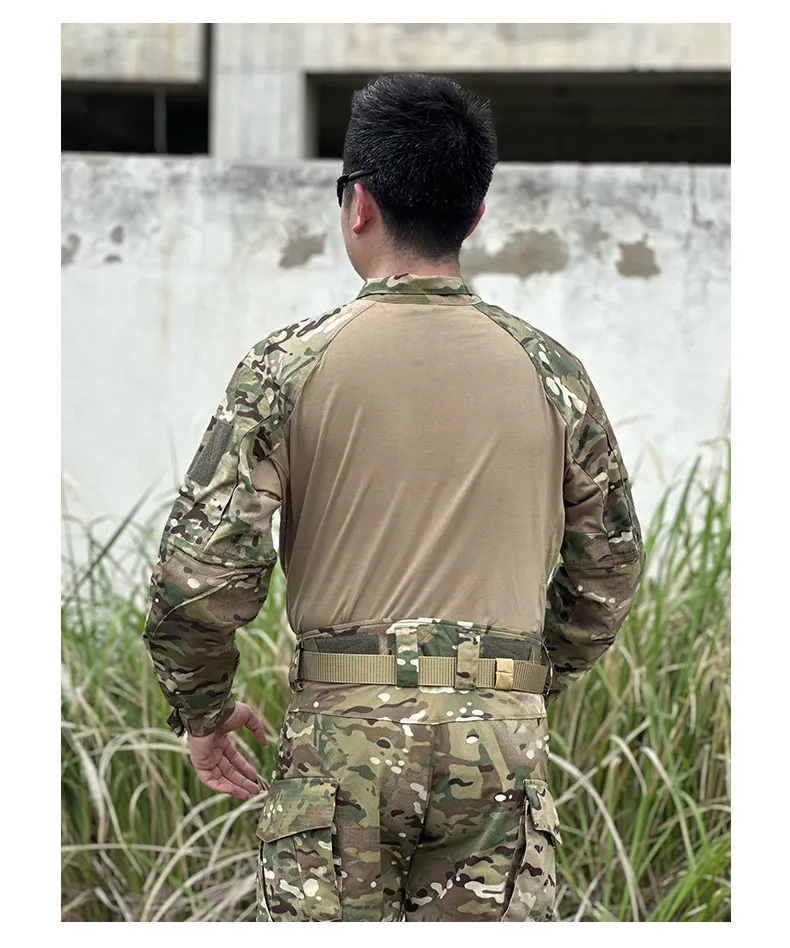 Traje de Combate Táctico tipo Frog – Uniforme camuflaje transpirable - imagen 4
