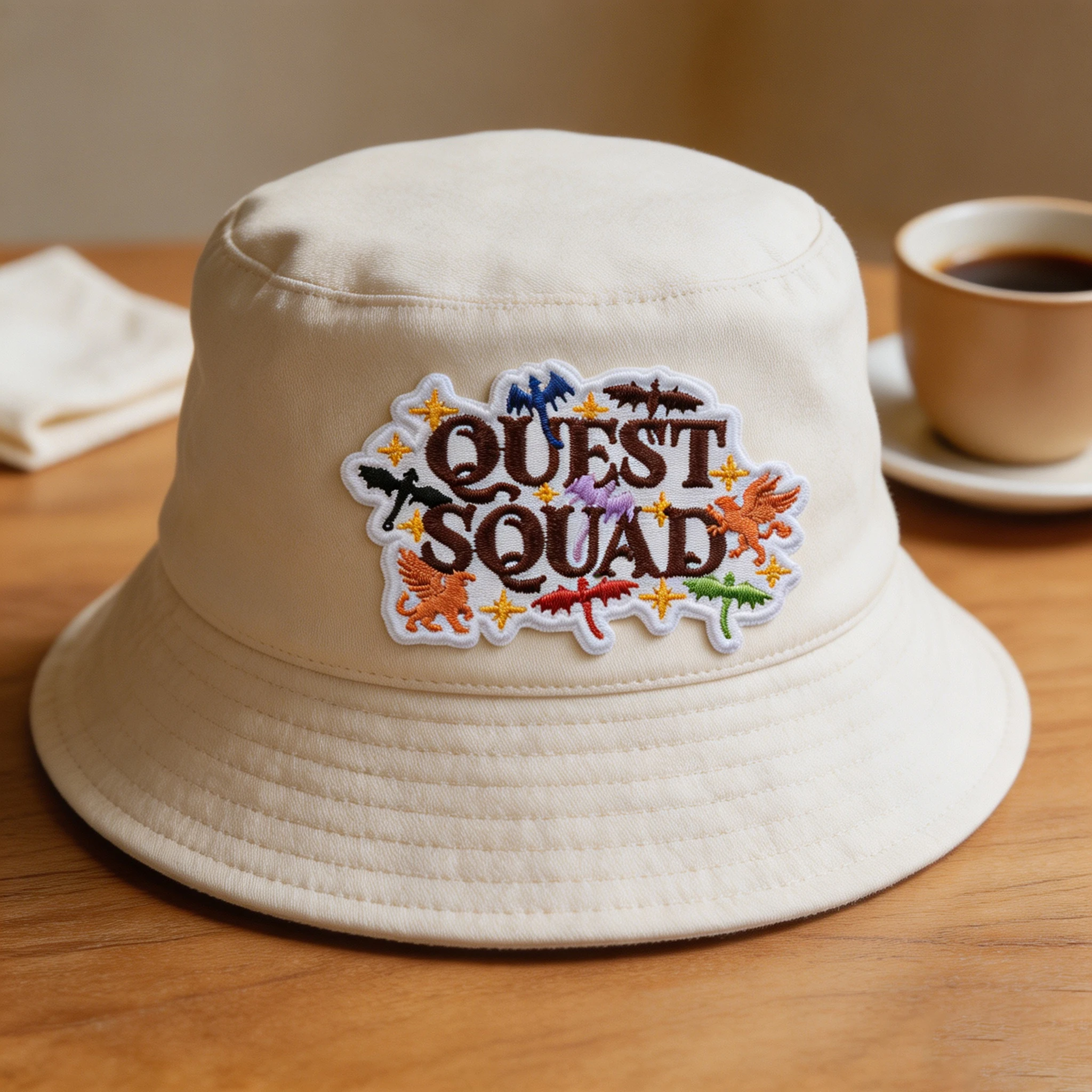 Parche bordado dragón Quest Squad termoadhesivo para ropa y gorras - imagen 4