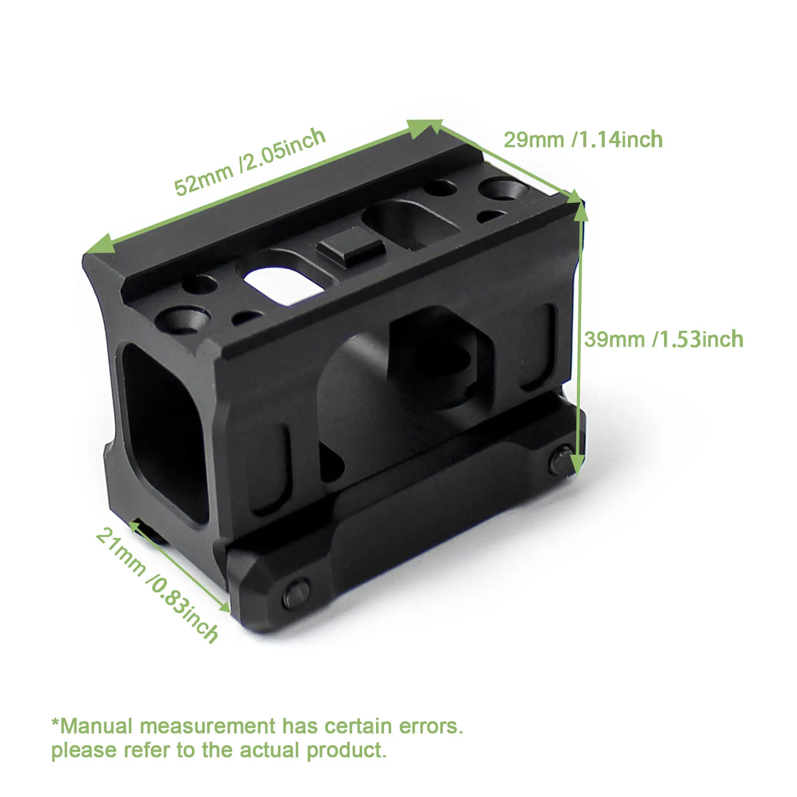 SOTAC Montura táctica Picatinny elevación para visor punto rojo - imagen 4