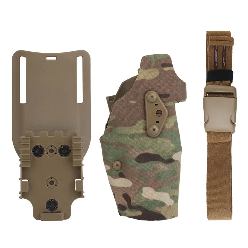 Funda táctica de extracción rápida para G17 con sistema QLS - imagen 4