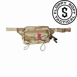 Riñonera táctica camuflaje desértico tigre multifuncional exteriores