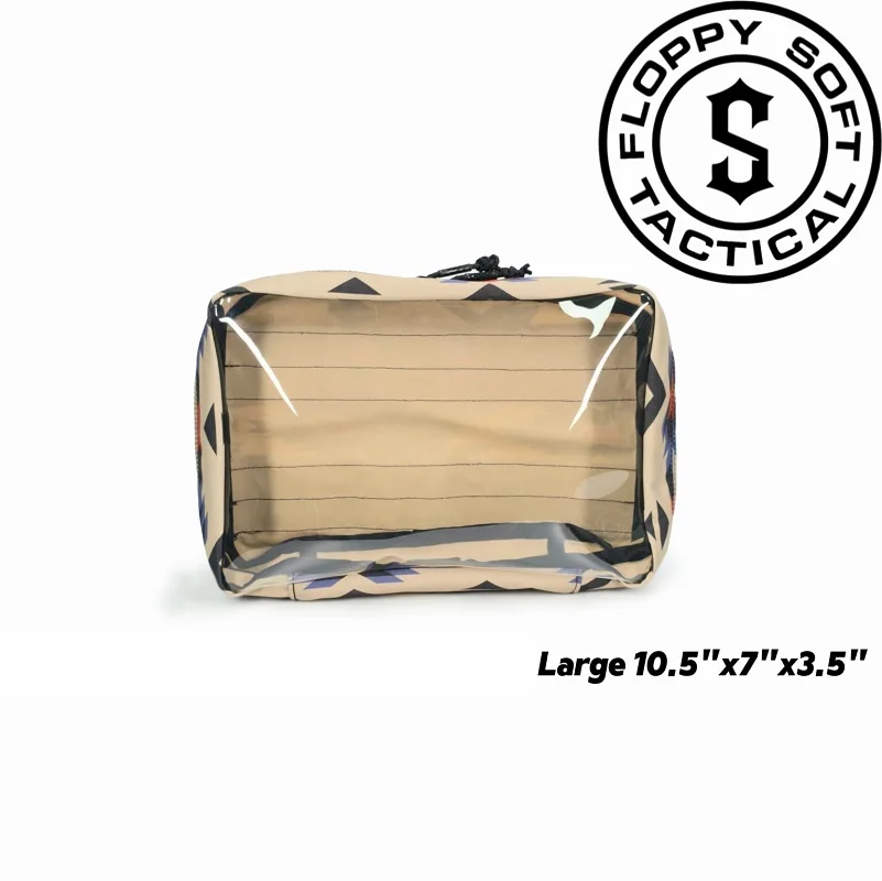 BCS Neceser transparente MOLLE organizador táctico para viaje - imagen 4