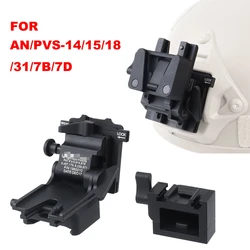 Soporte metálico aluminio NVG para gafas de visión nocturna PVS
