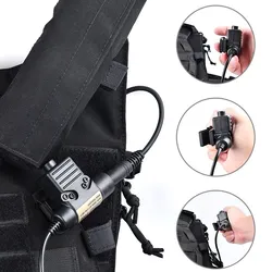 Auriculares tácticos Airsoft WADSN U94 PTT compatibles Baofeng Motorola