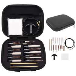 Kit de limpieza táctico para armas de fuego con herramientas