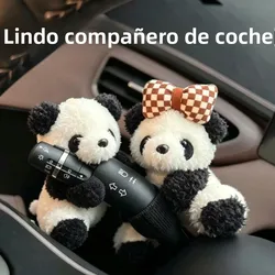Adorno interior coche panda para salpicadero y limpiaparabrisas