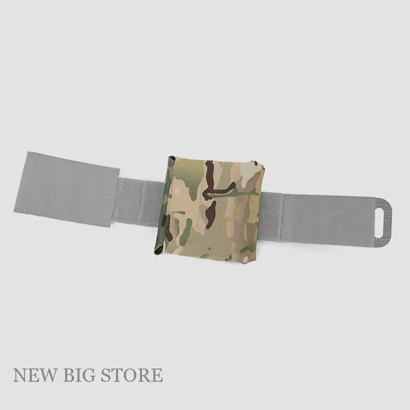 Ferro bolsillo placa táctica lateral MOLLE para accesorios - imagen 2