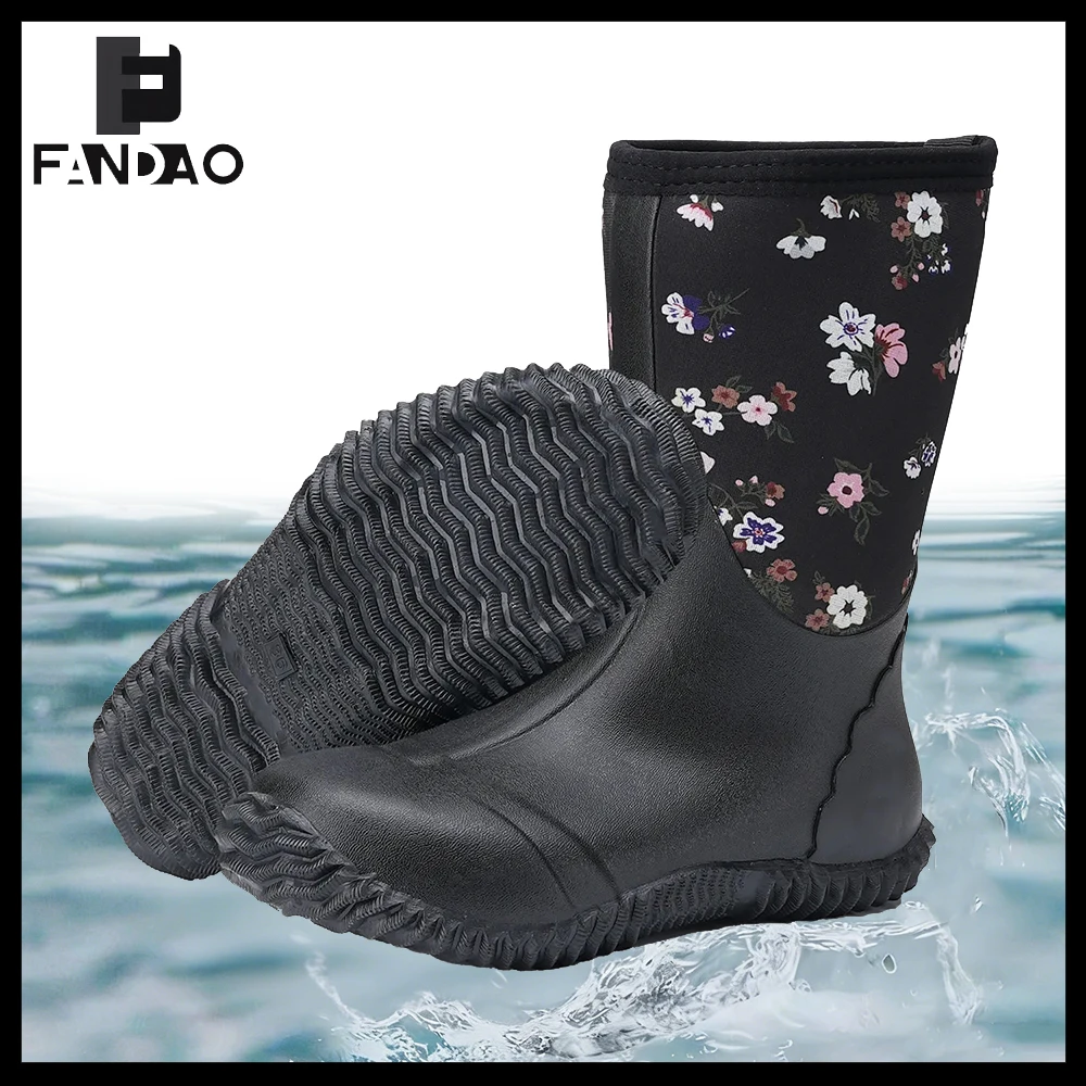 Botas tácticas impermeables mujer media caña antideslizantes