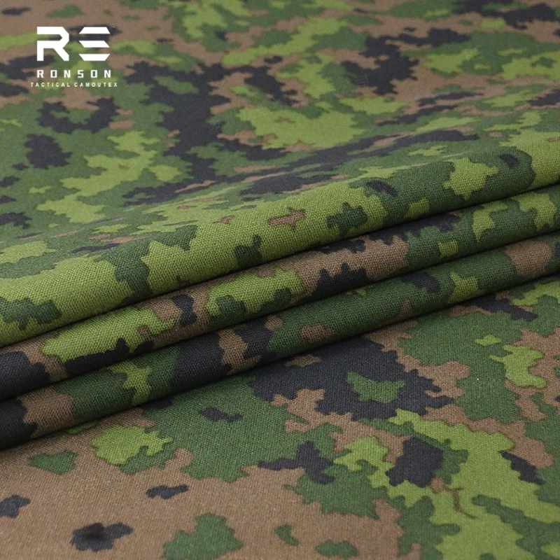Tela de Cordura 500D Camuflaje Finlandés para Mochilas Tácticas - imagen 4