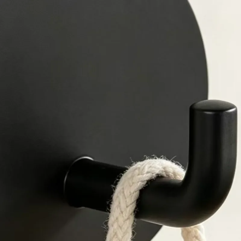 Gancho metálico adhesivo acero inoxidable para pared sin perforaciones