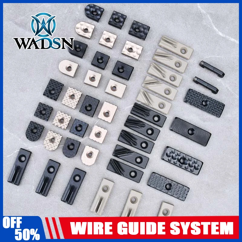 WADSN AM WireGuide clip de cable Picatinny HotButton