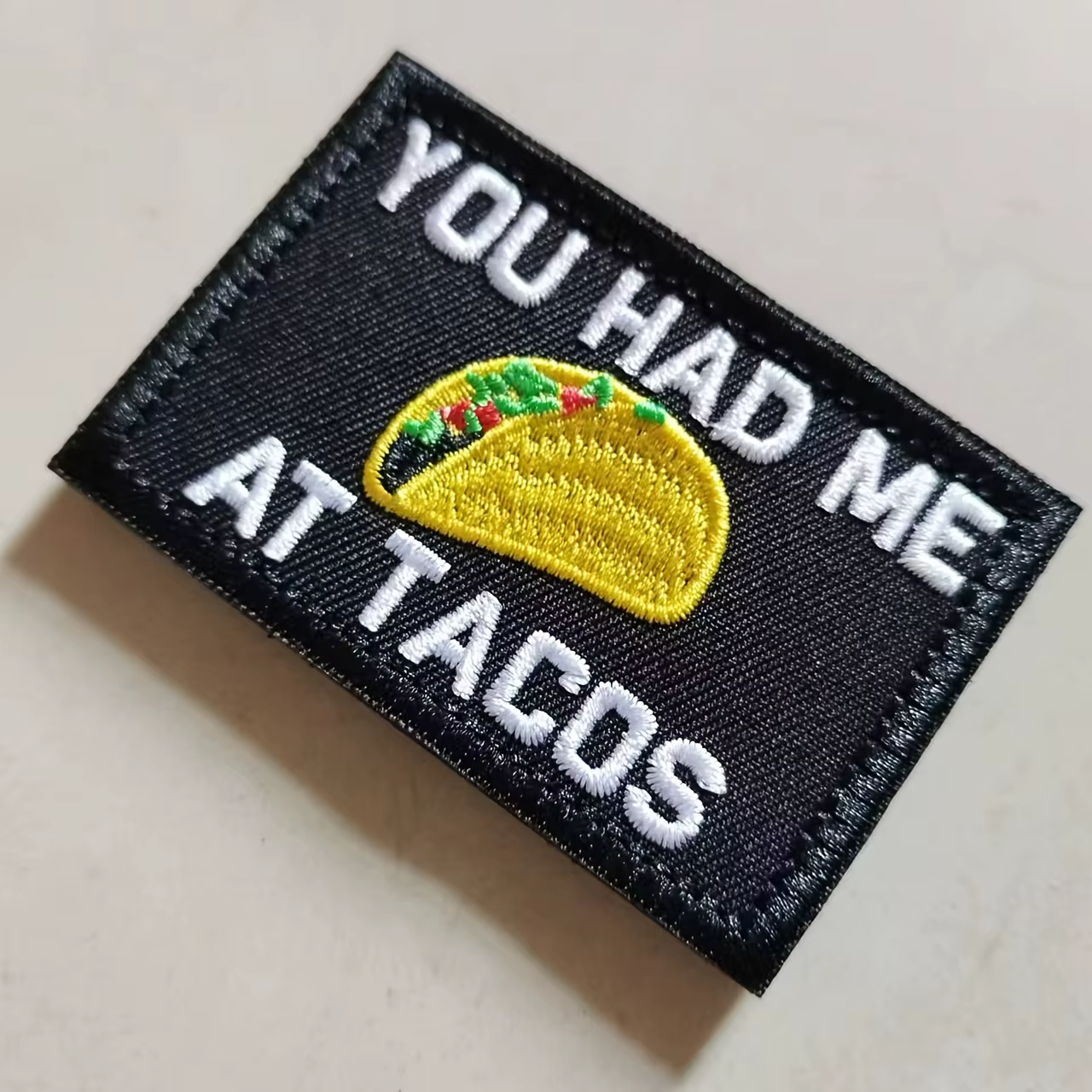 Vista del diseño “You Had Me at Tacos”
