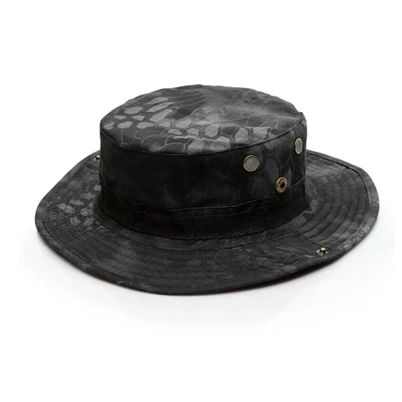 Gorra táctica boonie camuflaje ripstop para outdoor, airsoft y caza