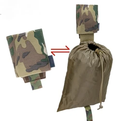 Bolsa MOLLE táctica plegable oculta liberación rápida