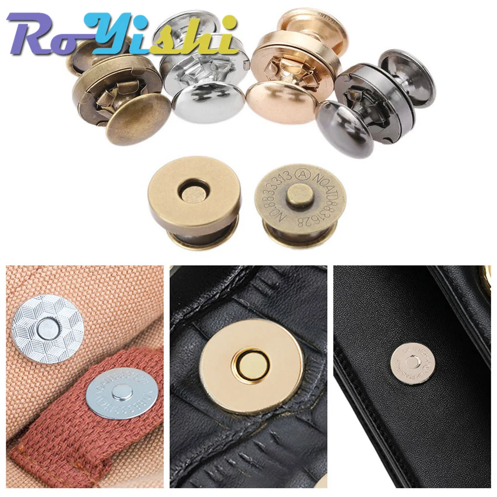 Cierres magnéticos de presión con doble remache para DIY - imagen 5