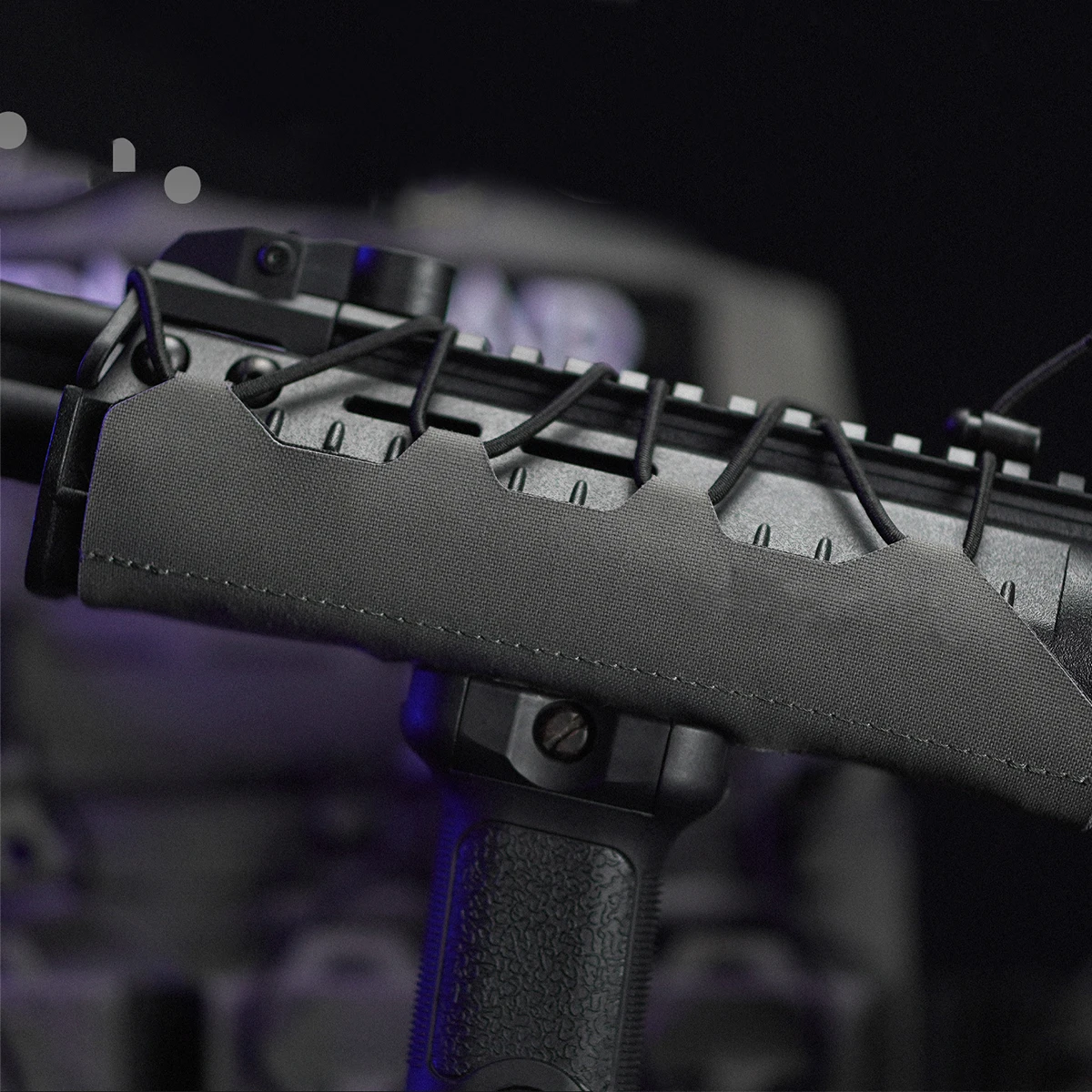 Protector de manos airsoft universal con cubierta térmica de tela - imagen 4
