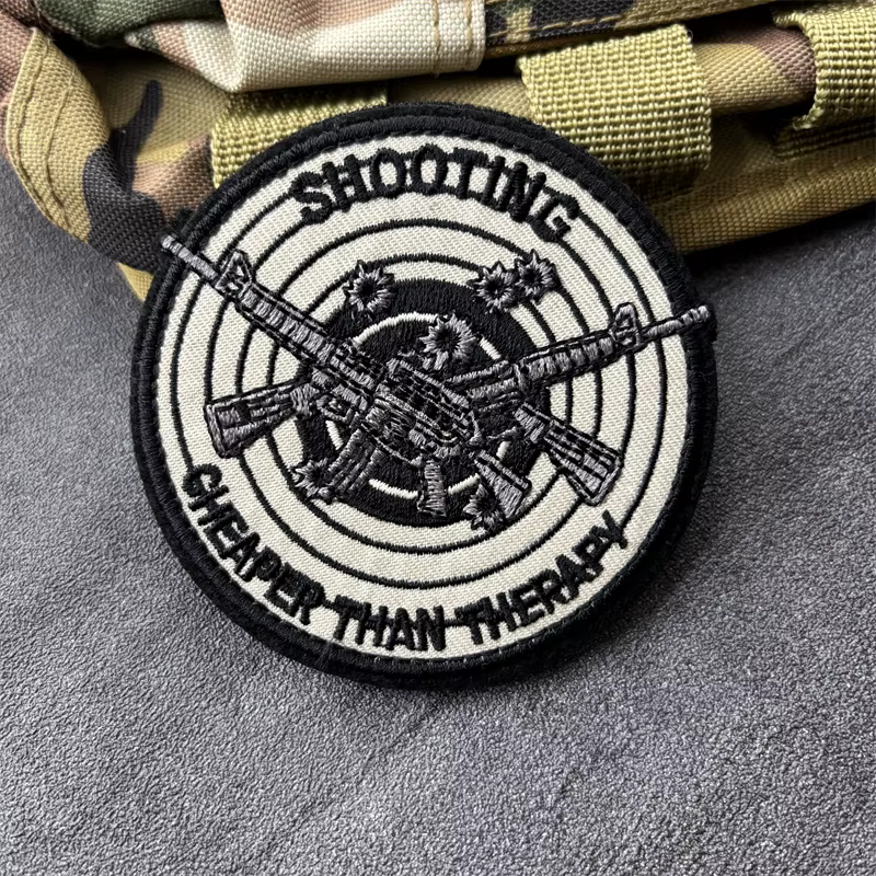 Parche táctico bordado gancho y bucle insignia moral militar - imagen 5