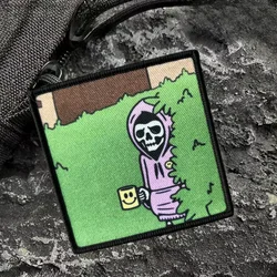 Data Crew Bush Reaper Parche de moral táctico con gancho y bucle
