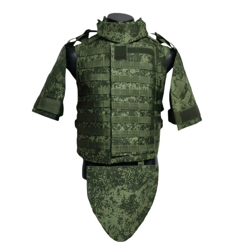 Chaleco táctico ruso 6B45 EMR verde camuflaje para AK y munición - imagen 2