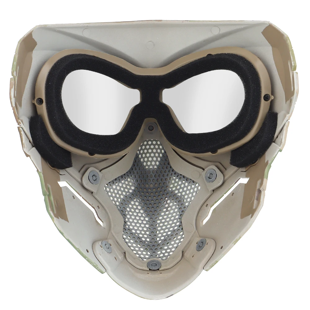 Máscara táctica Cobra serpiente para airsoft, paintball y cosplay - imagen 5